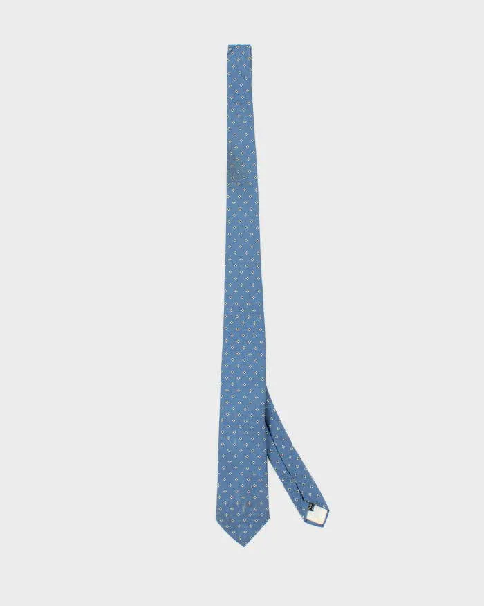 Vintage Yves Saint Laurent Patterned Silk Tie sold by Rokit