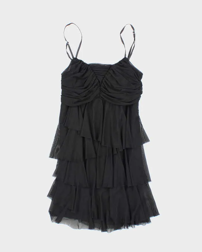 Vintage Y2k 00s Mesh Tiered Cami - S sold by Rokit