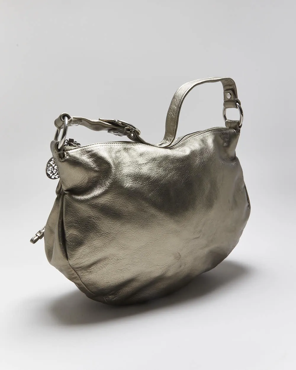 Vintage Y2k 00s Coach Gold Handbag sold by Rokit