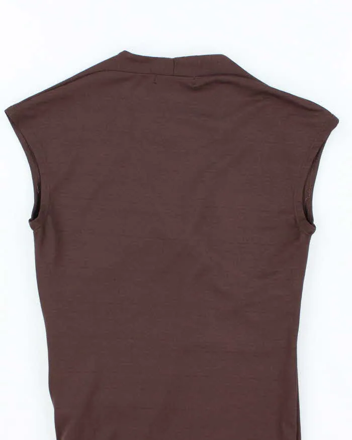 Vintage Y2k 00s Le Chateau Ruched Top - S sold by Rokit product image thumbnail 4