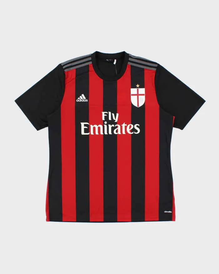 Adidas AC Milan 2015/16 Home Football Shirt - L sold by Rokit