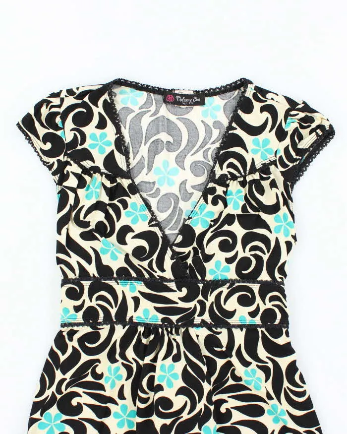 Vintage Y2k 00s Volume One Floral Blouse - M sold by Rokit product image thumbnail 3