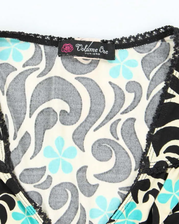 Vintage Y2k 00s Volume One Floral Blouse - M sold by Rokit product image thumbnail 5