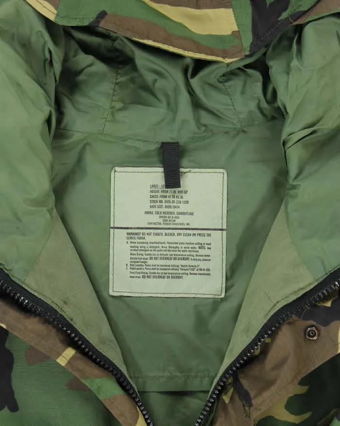 90s Vintage US Army ECWCS Gore-Tex Parka - X-Large sold by Rokit product image thumbnail 5