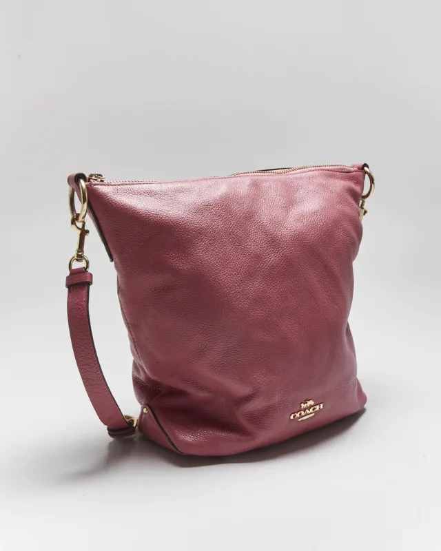 Vintage Coach Leather Shoulder Bag sold by Rokit