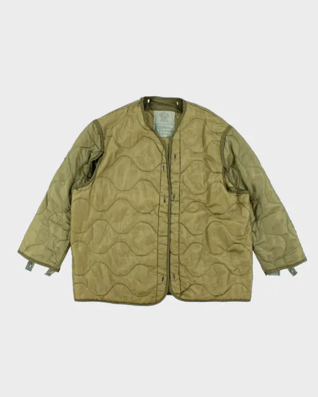 70s Vintage US Air Force Field Jacket Liner - Large sold by Rokit