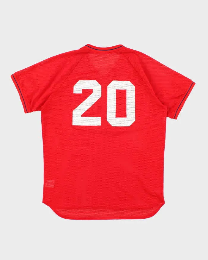 Vintage 90's Boston Red Sox MLB Spell Out Baseball Jersey - L sold by Rokit product image thumbnail 2