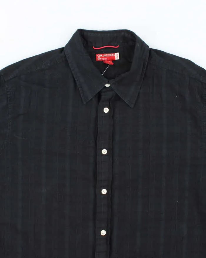 Vintage Y2K Guess Embroidered Lightweight Long Sleeved Shirt - XL sold by Rokit product image thumbnail 3