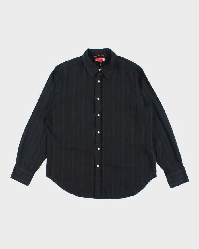 Vintage Y2K Guess Embroidered Lightweight Long Sleeved Shirt - XL sold by Rokit