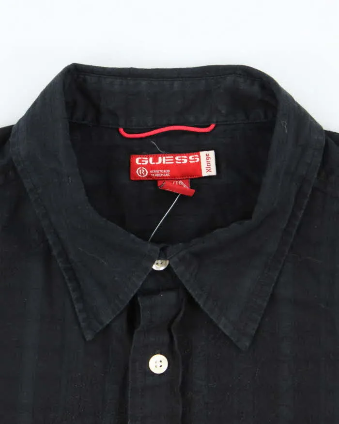 Vintage Y2K Guess Embroidered Lightweight Long Sleeved Shirt - XL sold by Rokit product image thumbnail 5