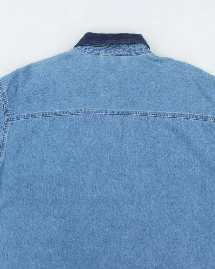 Vintage 90's Disney Winnie the Pooh Embroidered Denim Shirt - L sold by Rokit product image thumbnail 4