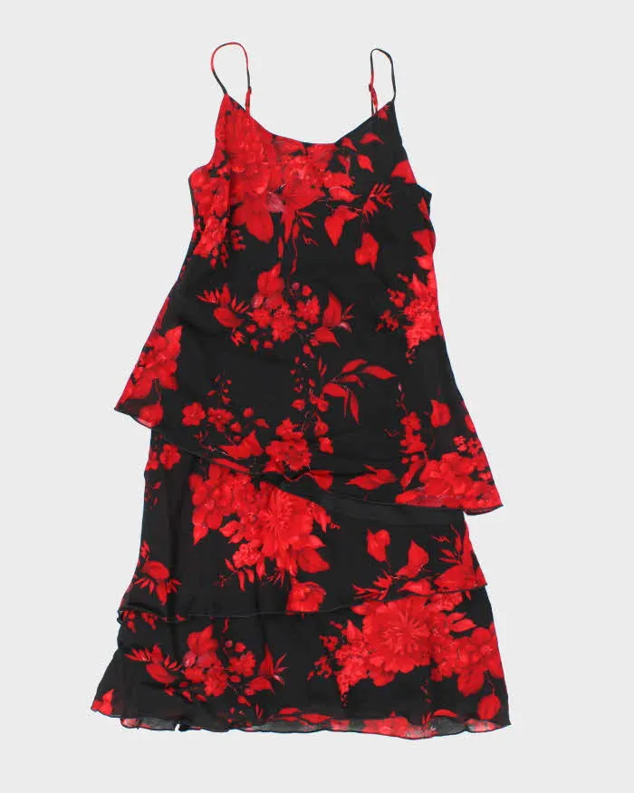 Vintage 90s Lily Tired Floral Dress - S sold by Rokit