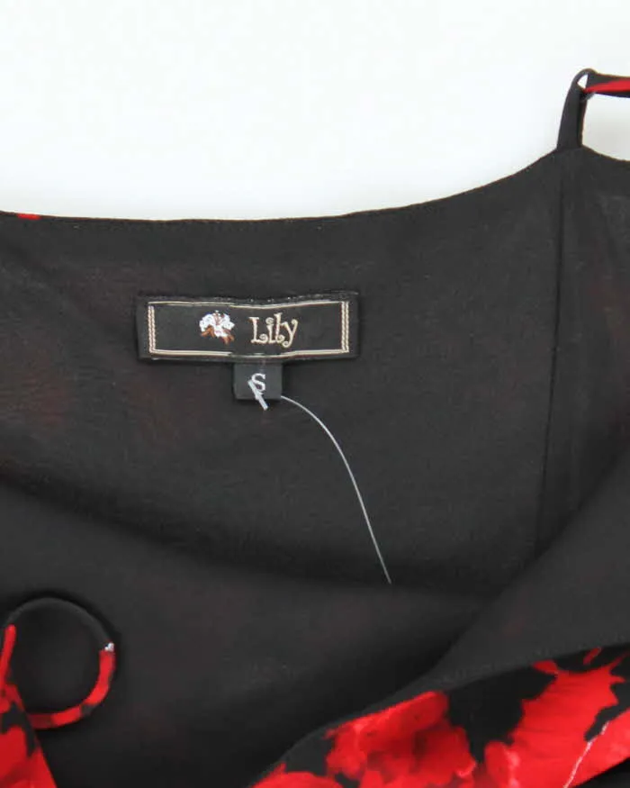 Vintage 90s Lily Tired Floral Dress - S sold by Rokit product image thumbnail 5