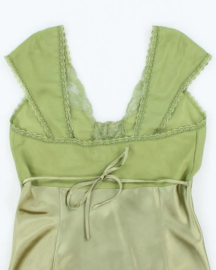 Vintage Y2k 00s Le Chateau Satin Blouse - M sold by Rokit product image thumbnail 4