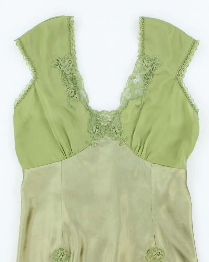 Vintage Y2k 00s Le Chateau Satin Blouse - M sold by Rokit product image thumbnail 2