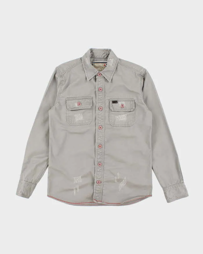 Vintage Y2k 00s Diesel Heavyweight Long Sleeve Shirt - L sold by Rokit