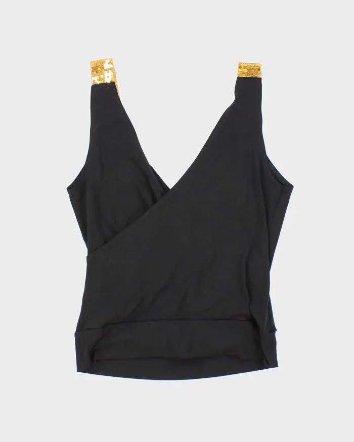 Vintage Y2k 00s Sirens Sequin Strap Top - M sold by Rokit product image thumbnail 2