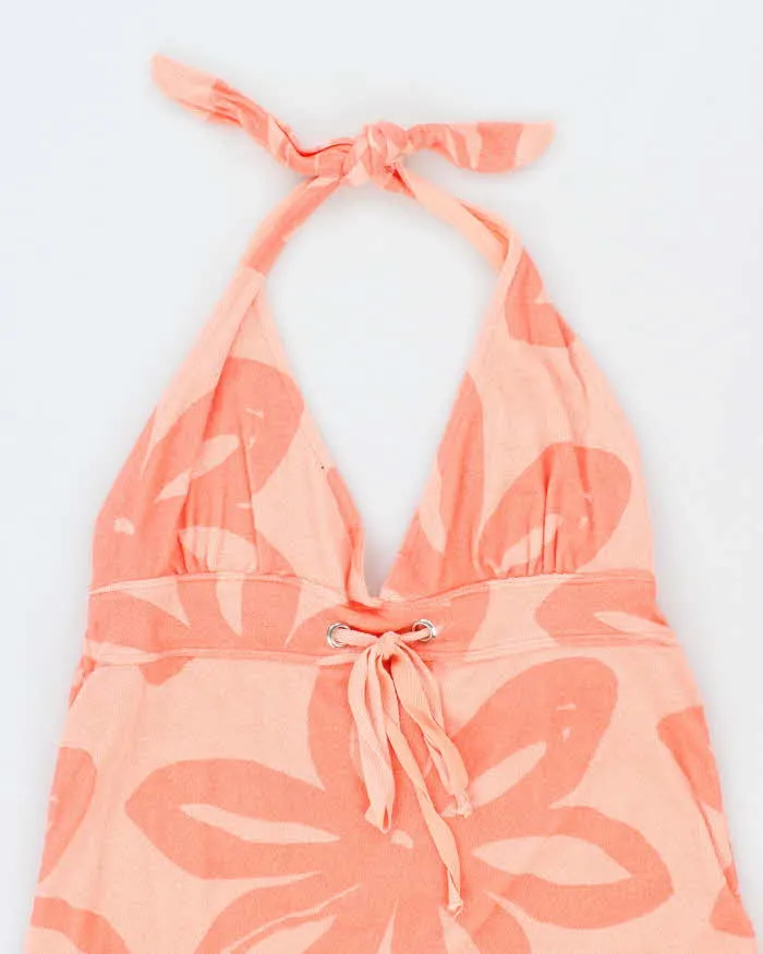 Vintage Y2k 00s Ron Jon Toweling Halter Neck Dress - M sold by Rokit product image thumbnail 3