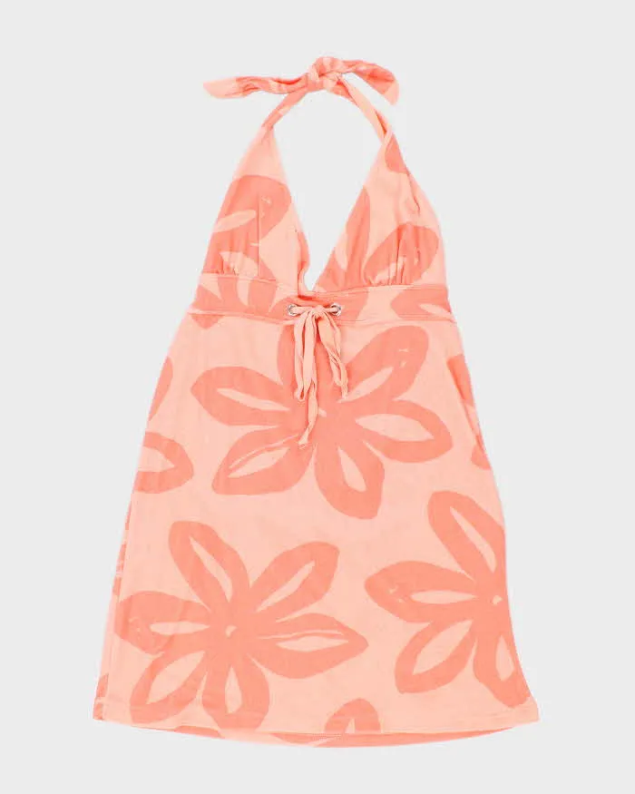 Vintage Y2k 00s Ron Jon Toweling Halter Neck Dress - M sold by Rokit