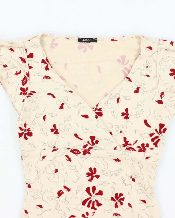 Vintage Y2k 00s Jacob Floral Top - S sold by Rokit product image thumbnail 4
