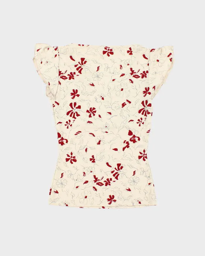 Vintage Y2k 00s Jacob Floral Top - S sold by Rokit product image thumbnail 2