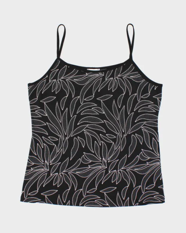 Vintage 90s Laura Pattern Cami - L sold by Rokit