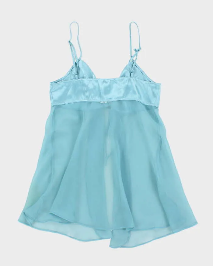 Vintage Y2k 00s La Senza Mesh Tie Front Cami - S sold by Rokit product image thumbnail 2