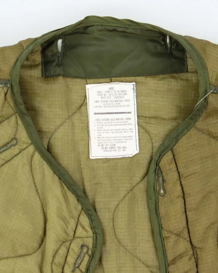 80s Vintage US Army M65 Jacket Liner - X-Large sold by Rokit product image thumbnail 5
