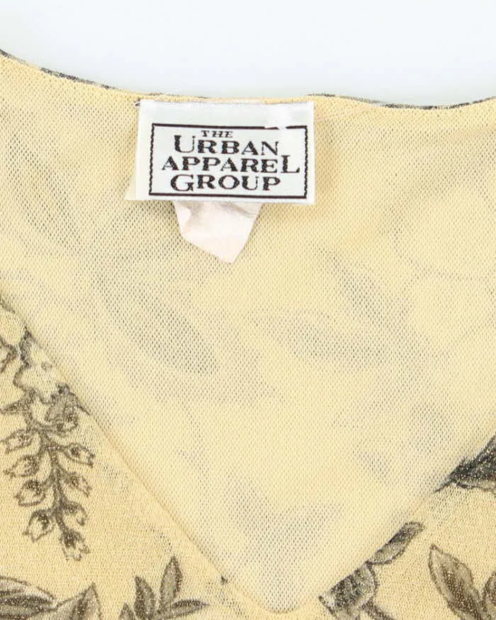 Vintage 90s The Urban Apparel Group Sparkly Ruched Top - S sold by Rokit product image thumbnail 5