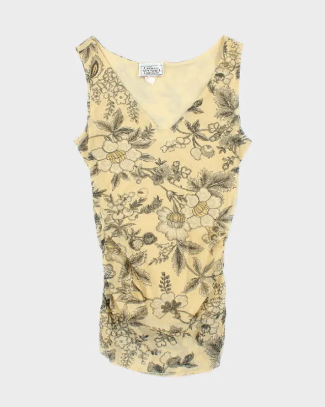 Vintage 90s The Urban Apparel Group Sparkly Ruched Top - S sold by Rokit