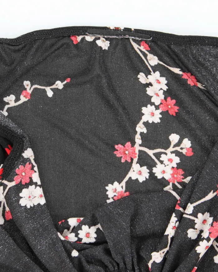 Vintage Y2k 00s O Ring Halter Neck Floral Top - M sold by Rokit product image thumbnail 5