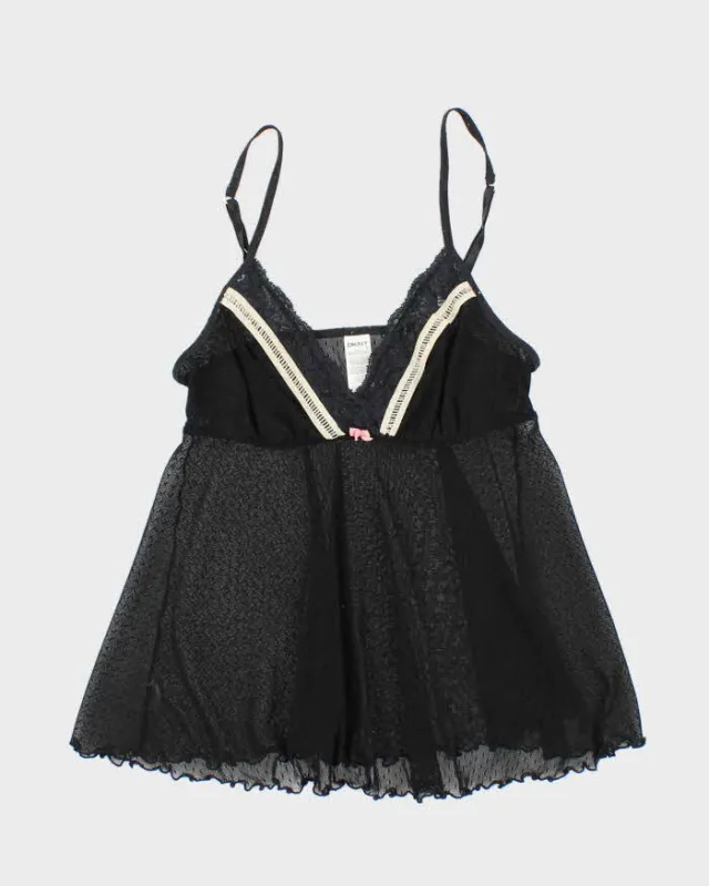 Vintage Y2k 00s DKNY Mesh Cami - S sold by Rokit