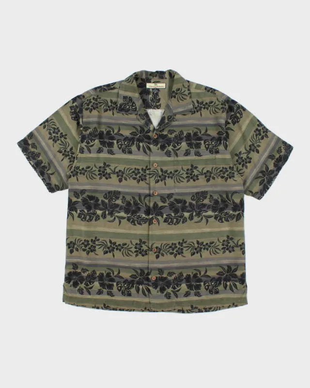 Vintage Tommy Bahama Oversized Silk Hawaiian Shirt - M sold by Rokit