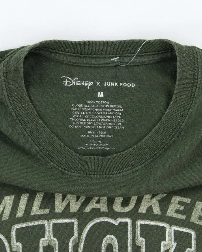 Junk Food x Disney Milwaukee Bucks Basketball Graphic T-Shirt - M sold by Rokit product image thumbnail 5