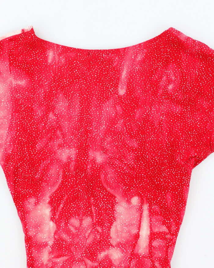 Vintage Y2k 00s Le Chateau Sparkly Twist Top - S sold by Rokit product image thumbnail 4