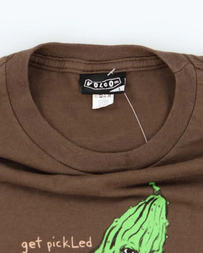 Vintage Y2K Volcom Get Pickled Graphic T-Shirt - L sold by Rokit product image thumbnail 5