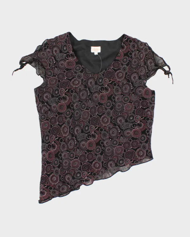 Vintage Y2k 00s Cleo Asymmetric Hem Blouse - XL sold by Rokit