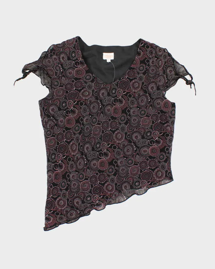 Vintage Y2k 00s Cleo Asymmetric Hem Blouse - XL sold by Rokit