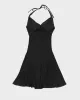 Vintage Y2k 00s Le Chateau Halter Neck Dress - S sold by Rokit