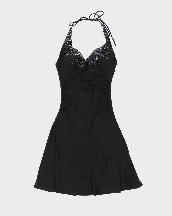 Vintage Y2k 00s Le Chateau Halter Neck Dress - S sold by Rokit