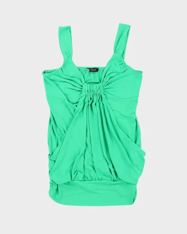 Vintage Y2k 00s Eclipse Green Cami - S sold by Rokit