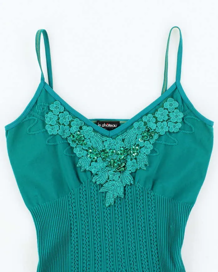 Vintage Y2k 00s Le Chateau Beaded Cami - XS sold by Rokit product image thumbnail 2