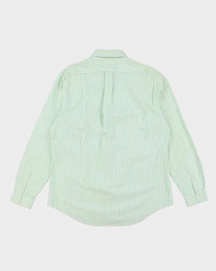 Vintage 2000's Ralph Lauren Heavyweight Striped Long Sleeved Shirt - L sold by Rokit product image thumbnail 2