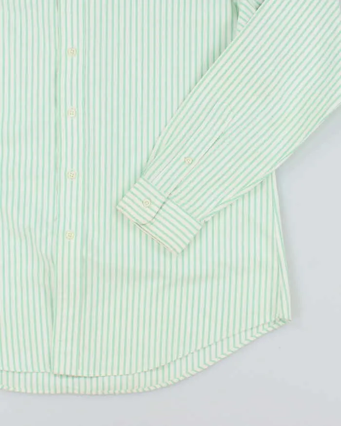 Vintage 2000's Ralph Lauren Heavyweight Striped Long Sleeved Shirt - L sold by Rokit product image thumbnail 4