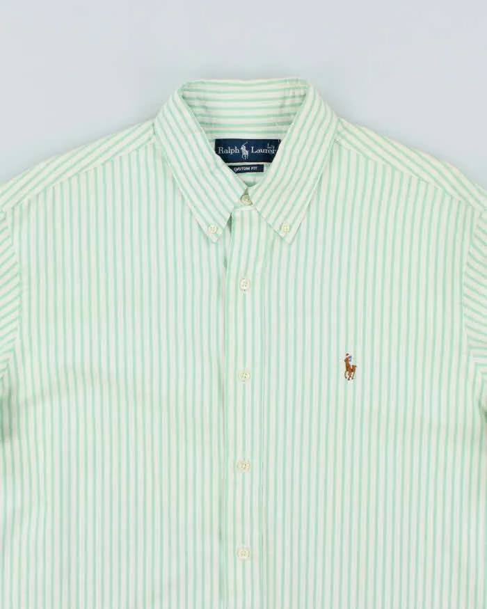 Vintage 2000's Ralph Lauren Heavyweight Striped Long Sleeved Shirt - L sold by Rokit product image thumbnail 3