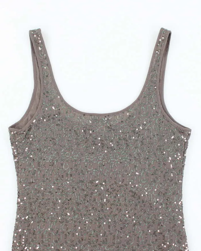 Vintage Y2k 00s Moda International Sequin Cami - S sold by Rokit product image thumbnail 4