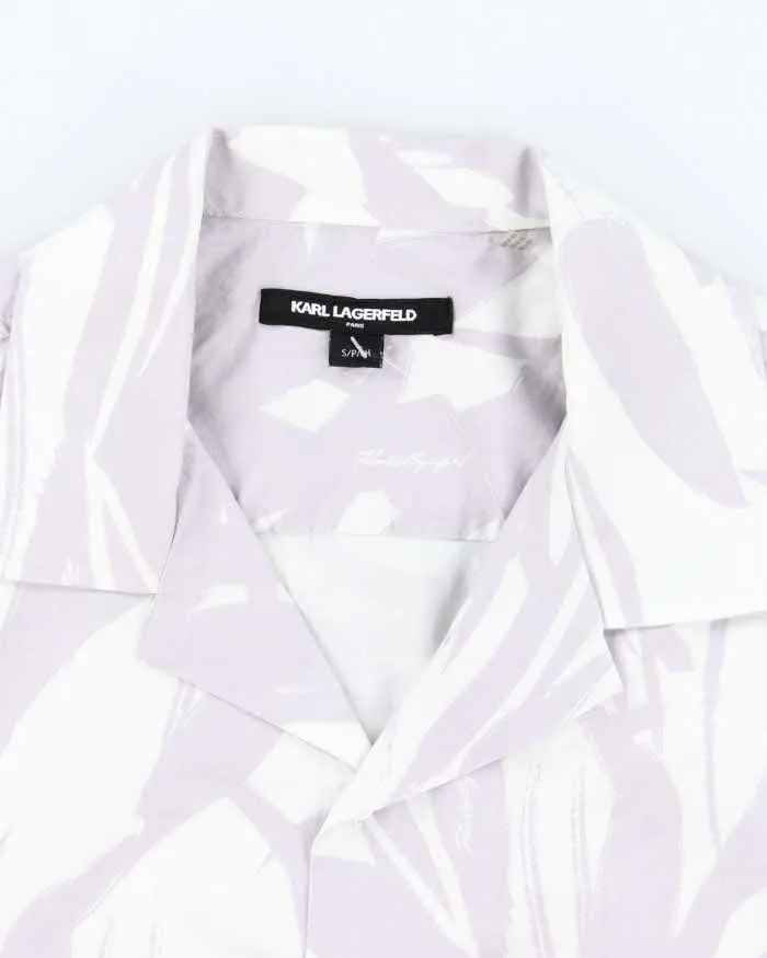 Vintage Karl Lagerfeld Patterned Hawaiian Shirt - S sold by Rokit product image thumbnail 5