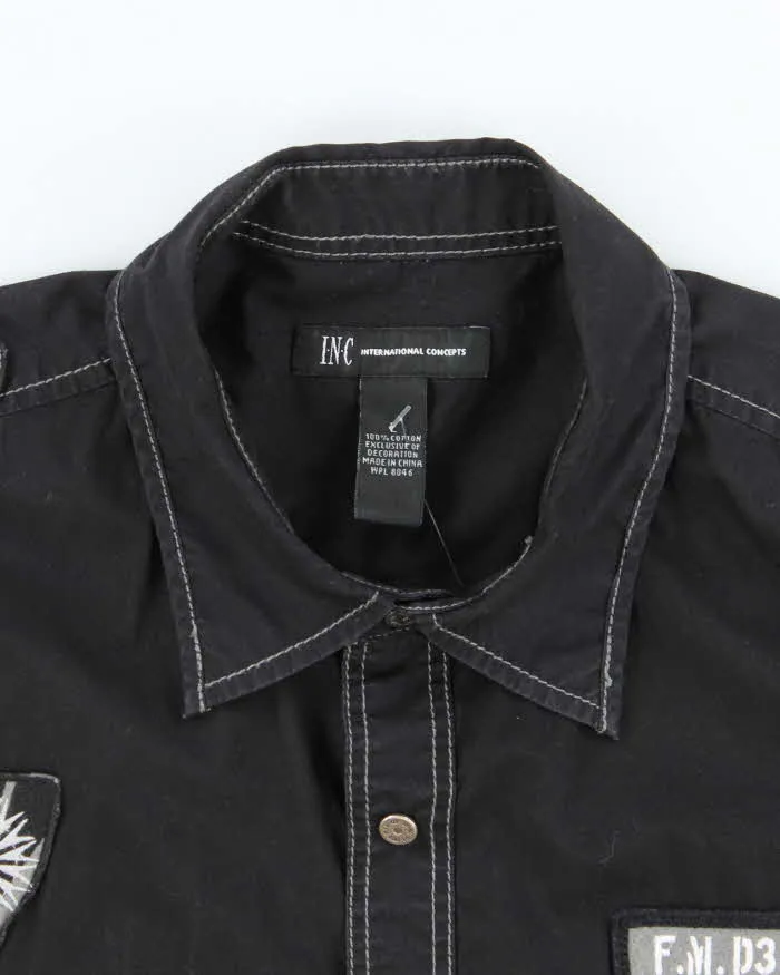 Vintage Y2K International Concepts Embroidered Utility Shirt - L sold by Rokit product image thumbnail 5