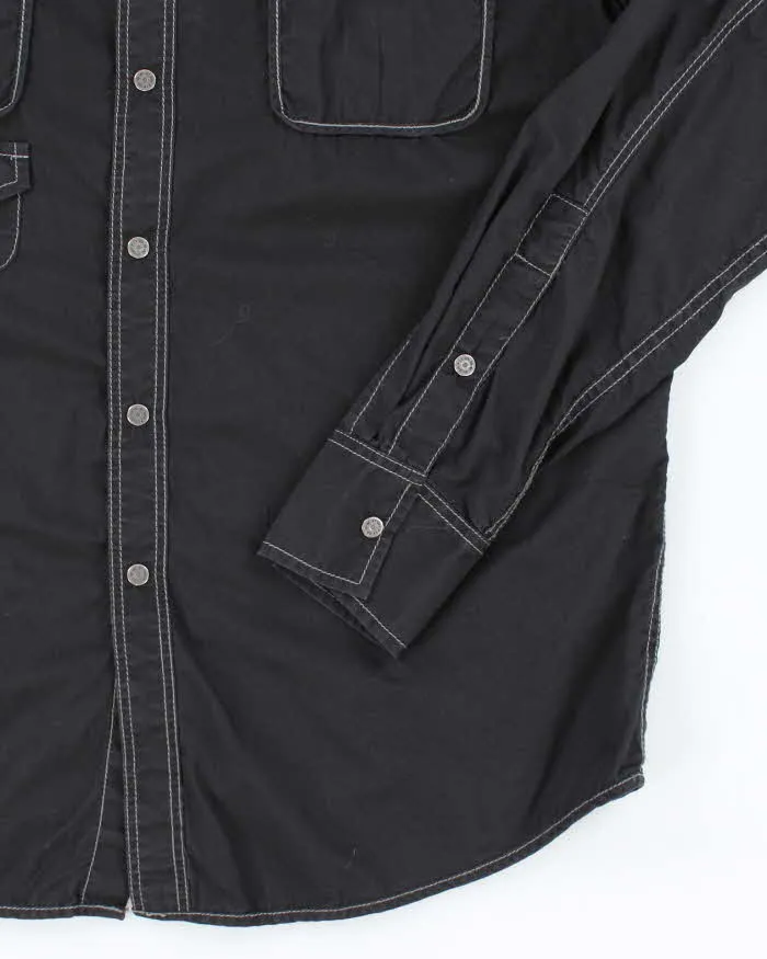 Vintage Y2K International Concepts Embroidered Utility Shirt - L sold by Rokit product image thumbnail 4