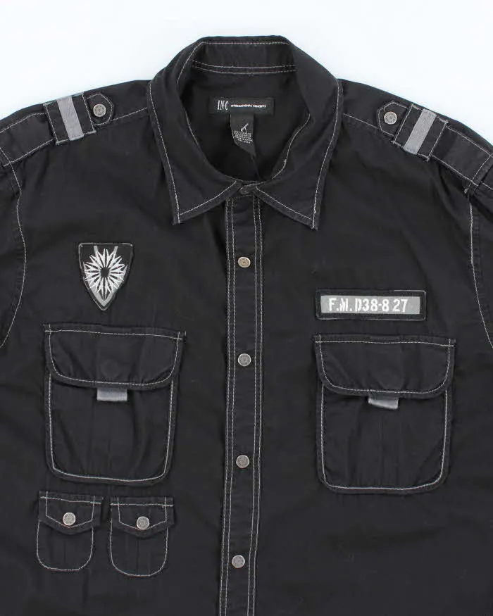 Vintage Y2K International Concepts Embroidered Utility Shirt - L sold by Rokit product image thumbnail 3